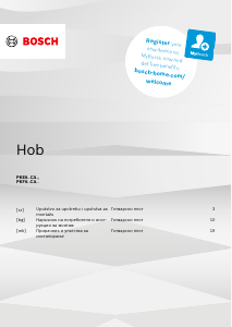 Прирачник Bosch PKF645CA2E Плотна