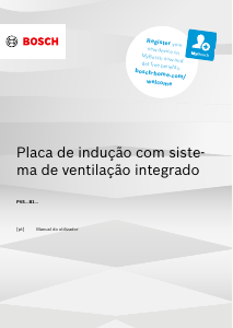 Manual Bosch PVS811B16E Placa