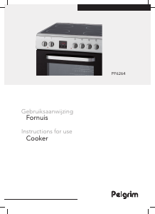 Bruksanvisning Pelgrim PF6264WIT Spis