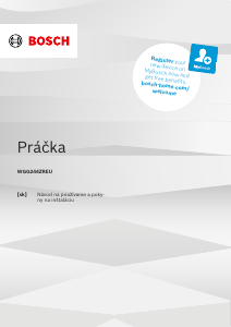 Návod Bosch WGG244ZREU Práčka