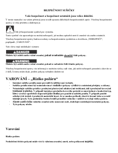 Manuál Whirlpool 3LWED4830FW Sušák