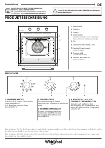 Bedienungsanleitung Whirlpool OMK38HU0B Backofen