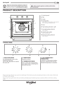 Handleiding Whirlpool OMK38HU0X Oven