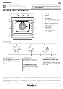 Manual de uso Whirlpool OMR35HR0X Horno