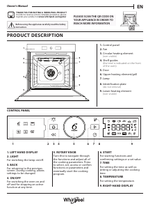 Handleiding Whirlpool WOI5S8HM1SXA Oven