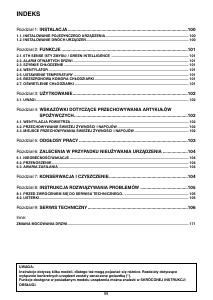 Instrukcja Whirlpool WME 3612 X Lodówka