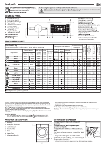 Manuale Whirlpool BI WMWG 81485E EU Lavatrice