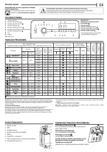 Manuál Whirlpool TDLR 7231BS EU Pračka