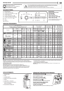 Návod Whirlpool TDLRB 6251BS EU Práčka