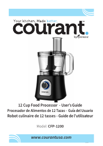 Mode d’emploi Courant CFP-1200 Robot de cuisine