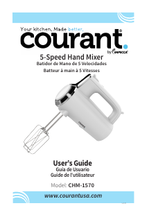 Manual Courant CHM-1570 Hand Mixer