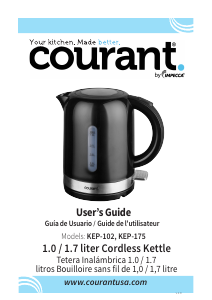 Mode d’emploi Courant KEP-175 Bouilloire