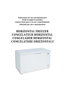 Manual Corberó CCH153E Freezer