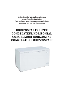 Mode d’emploi Corberó CCH203E Congélateur