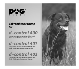 Bedienungsanleitung Dogtrace d-control 402 Elektronische halsband