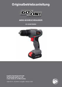 Manual Go On! ZS-121007/994053 Drill-Driver