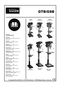 Handleiding Güde GTB 20 Kolomboormachine