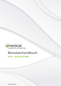 Bedienungsanleitung IC Medical HYG 3 Desinfektionsgerät