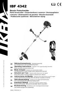 Bedienungsanleitung Ikra IBF 4342 Freischneider