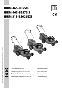 Mode d’emploi Ikra IBRM 51S-BS625EXI Tondeuse à gazon