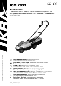Mode d’emploi Ikra ICM 2033 Tondeuse à gazon