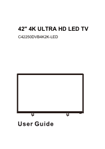 Handleiding Cello C42250DVB4K2K LED televisie