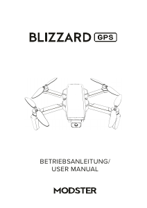 Bedienungsanleitung Modster Blizzard GPS Drohne