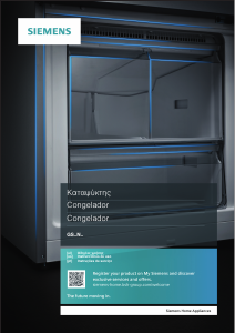 Manual de uso Siemens GS36NVIEP Congelador