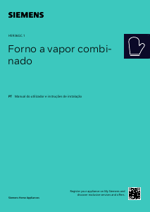 Manual Siemens HS936GCB1 Forno