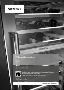 Manuál Siemens KU20WVHF0G Vinotéka