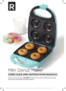 Manual Ricardo Mini Donut Maker