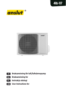 Handleiding Anslut 416-117 Airconditioner