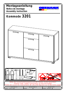 Käyttöohje Germania 3201 Lipasto