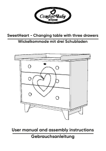 Bedienungsanleitung Comfort Baby SweetHeart Wickeltisch