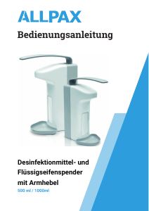 Bedienungsanleitung Allpax 500ml Flüssigseifenspender