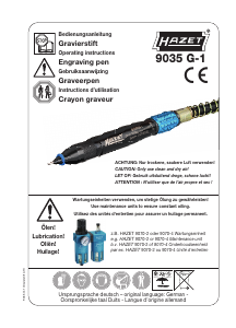 Mode d’emploi Hazet 9035 G-1 Graveur