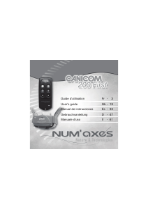 Bedienungsanleitung Num'Axes Canicom 200 First Elektronische halsband