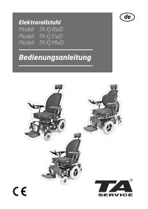 Bedienungsanleitung TA Service TA IQ MWD Elektrorollstuhl