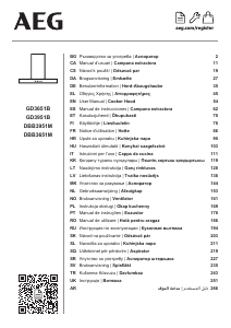 Kullanım kılavuzu AEG DBB3951M Davlumbaz