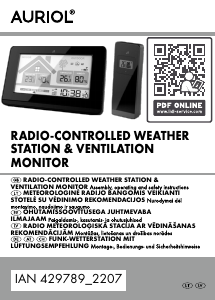 Rokasgrāmata Auriol IAN 429789 Meteoroloģiskā stacija