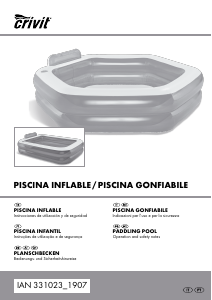 Manual Crivit IAN 331023 Piscina