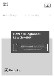 Használati útmutató Electrolux KBC65X Kávéautomata