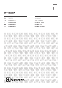 Mode d’emploi Electrolux LUT6NE28W Congélateur