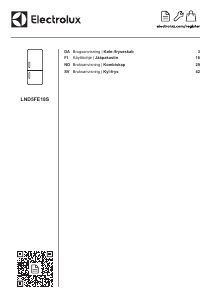 Brugsanvisning Electrolux LND5FE18S Køle-fryseskab