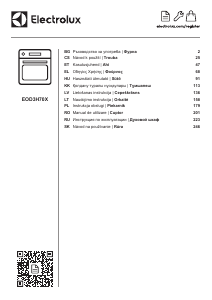 Rokasgrāmata Electrolux EOD3H70X Cepeškrāsns