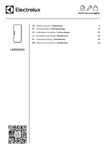 Instrukcja Electrolux LXB2AE82S Lodówka