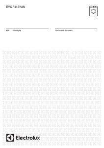 Használati útmutató Electrolux EW7F447WIN Mosógép