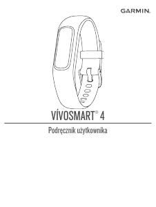 Instrukcja Garmin vivosmart 4 Tracker aktywności