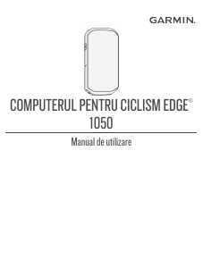 Manual Garmin Edge 1050 Ciclocomputer
