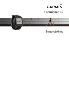 Brugsanvisning Garmin Forerunner 35 Sportsure
